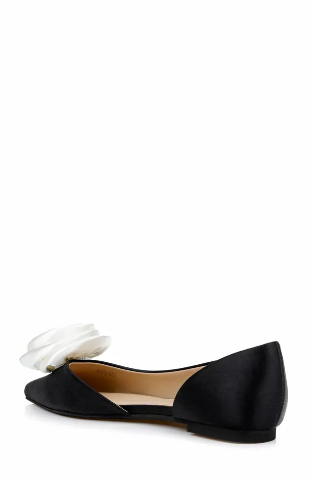 Women Flats Badgley Mischka Jana D039orsay Flats Black