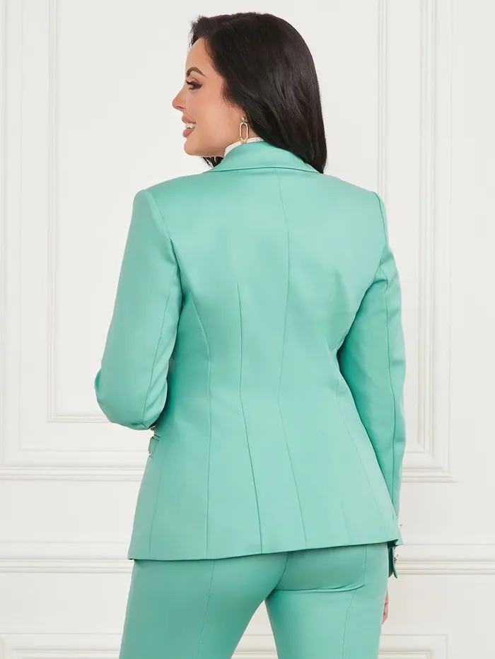 Women Franca Blazer Vintage Sky Jackets and Coats GUESS Women Franca Blazer Vintage Sky Jackets and Coats GUESS
