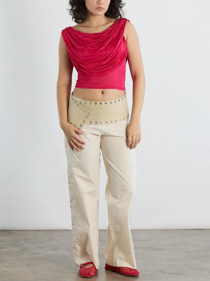 Women Galla Top Raspberry Lisa Says Gah Tops