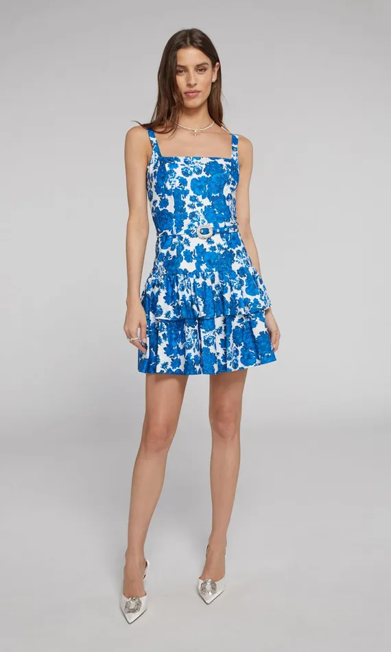 Women Generation Love Clothing Dresses Cosette Dress Blue Floral Fantasy