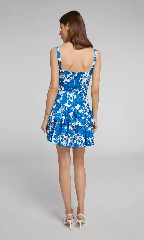Women Generation Love Clothing Dresses Cosette Dress Blue Floral Fantasy