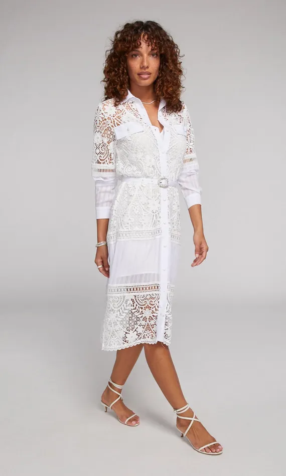 Women Generation Love Clothing Dresses Maureen Lace Dress White