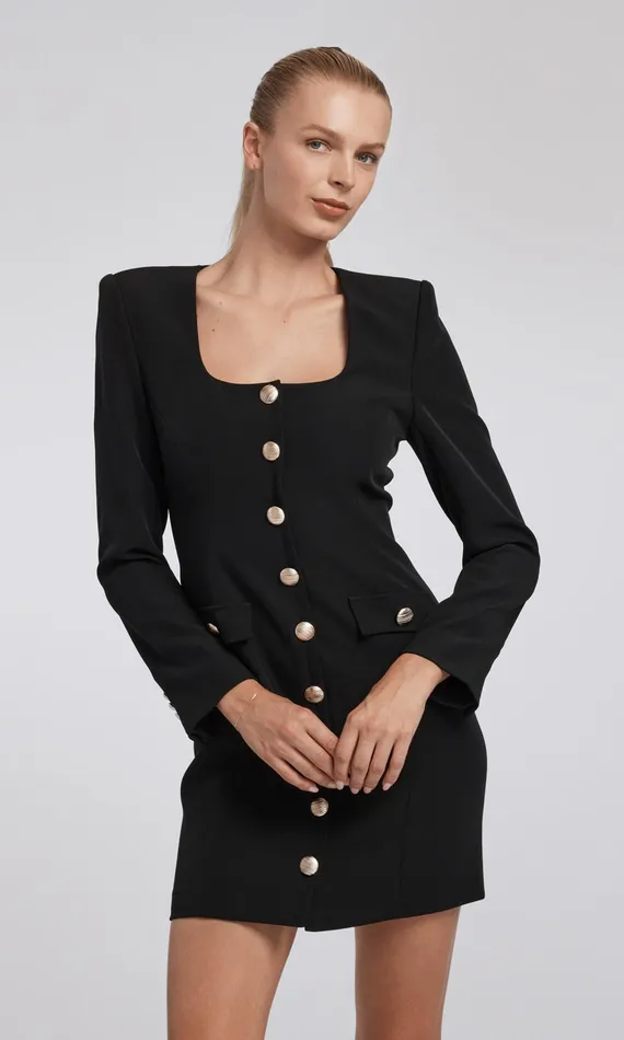 Women Generation Love Clothing Dresses Mellie Crepe Dress Black