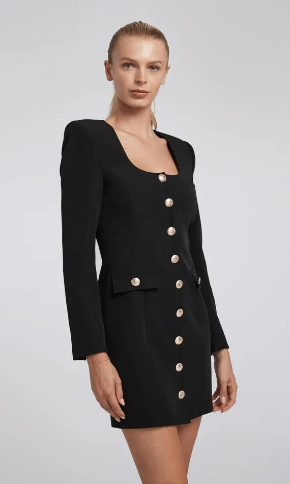 Women Generation Love Clothing Dresses Mellie Crepe Dress Black