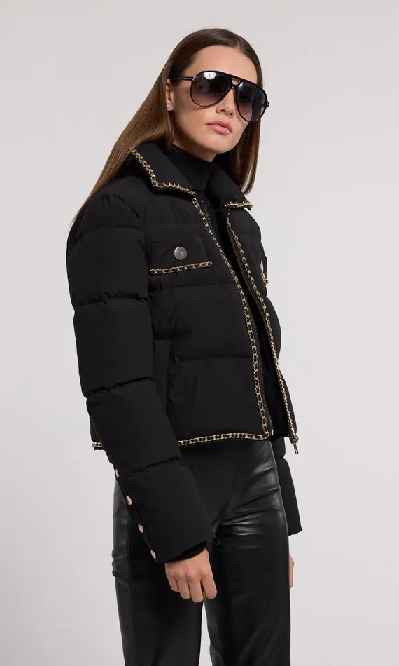 Women Generation Love Clothing Outerwear Aniston Puffer Jacket Black