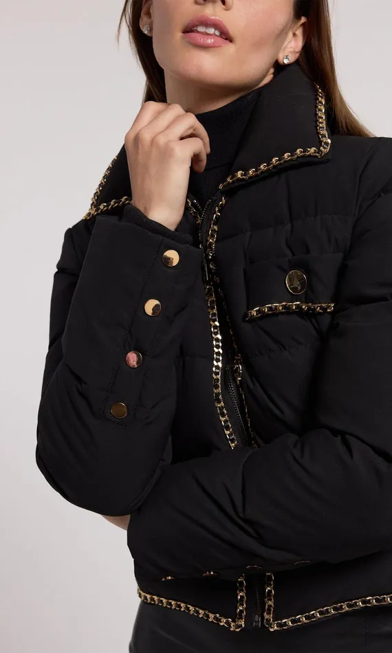Women Generation Love Clothing Outerwear Aniston Puffer Jacket Black