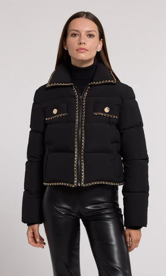 Women Generation Love Clothing Outerwear Aniston Puffer Jacket Black