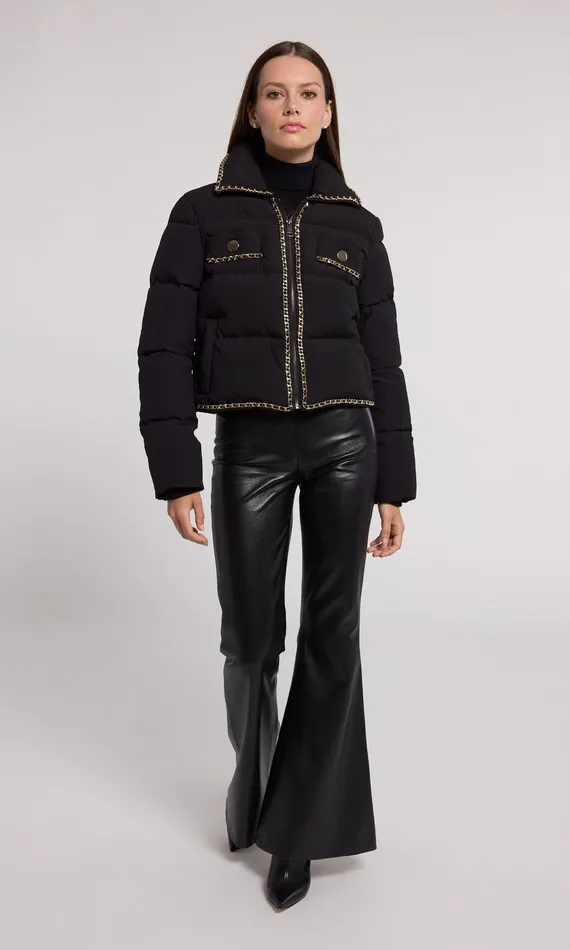 Women Generation Love Clothing Outerwear Aniston Puffer Jacket Black
