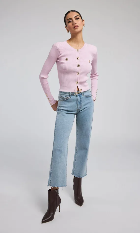Women Generation Love Clothing Pants Libny Denim Pants With Removable Belt Light Blue