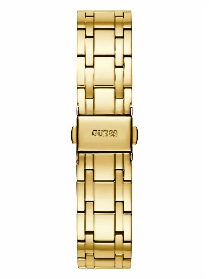 Women GUESS GoldTone Champagne Analog Watch Gold Watches Women GUESS GoldTone Champagne Analog Watch Gold Watches