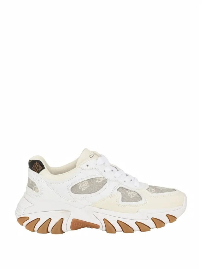 Women GUESS Norina Peony Jogger Sneakers Wht Floral Sneakers Women GUESS Norina Peony Jogger Sneakers Wht Floral Sneakers