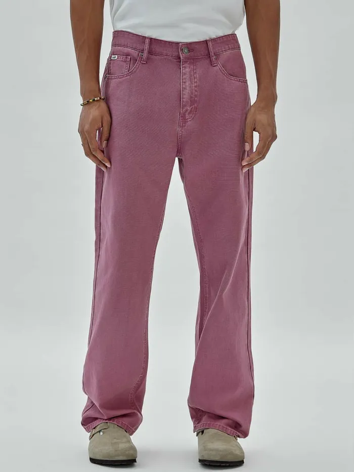 Women GUESS Originals Relaxed Canvas Pants Distressed Damson Multi Bottoms GUESS Women GUESS Originals Relaxed Canvas Pants Distressed Damson Multi Bottoms GUESS