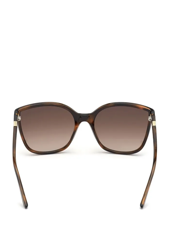Women GUESS Oversized CatEye Sunglasses Dark HavanaGradient Brn Sunglasses Women GUESS Oversized CatEye Sunglasses Dark HavanaGradient Brn Sunglasses