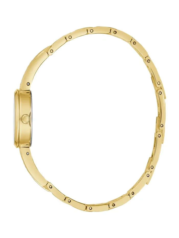 Women GUESS Sofia GoldTone Crystal Analog Watch Gold Watches