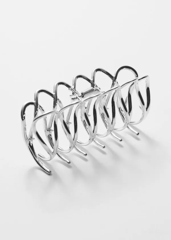 Women Hair Accessories and Other Stories SilverTone Hair Clip Silver