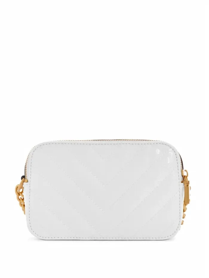 Women Handbags GUESS Jania Quilted Camera Crossbody White Women Handbags GUESS Jania Quilted Camera Crossbody White