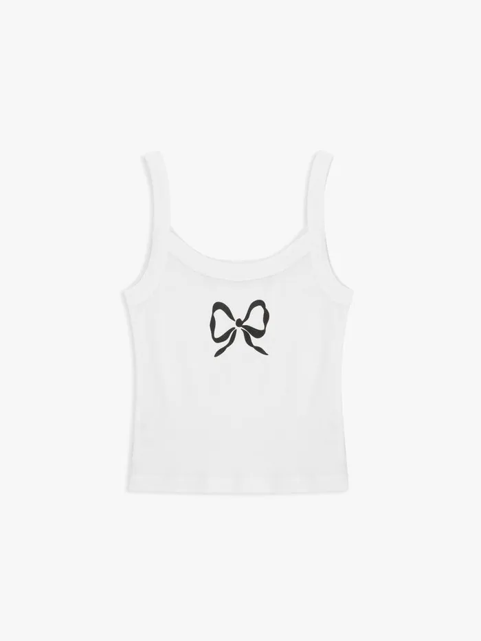 Women Harley Tank Bow Lisa Says Gah Knit Tops