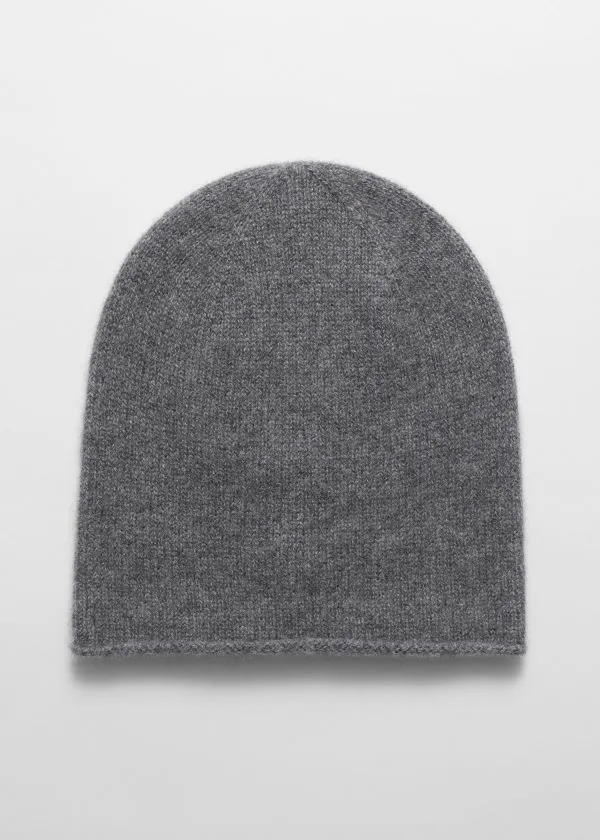 Women Headwear and Other Stories Cashmere Beanie Grey