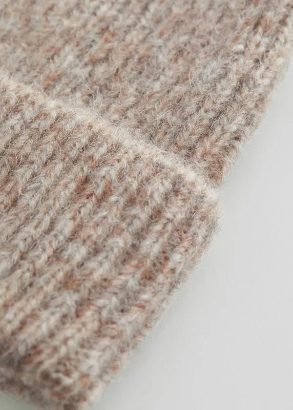 Women Headwear and Other Stories Wool Blend Beanie Beige Women Headwear and Other Stories Wool Blend Beanie Beige