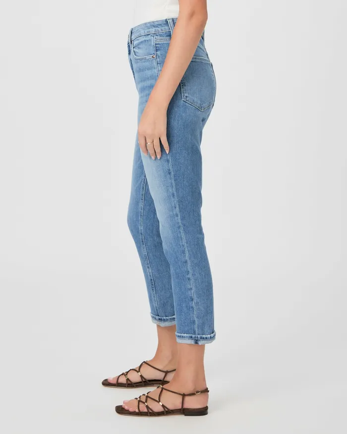 Women High Rise Brigitte Straight Jean 8211 Viva Denim PAIGE