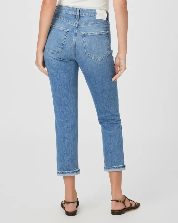 Women High Rise Brigitte Straight Jean 8211 Viva Denim PAIGE