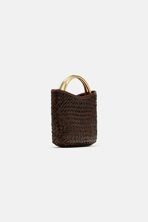 Women Intenza Intenza BrownGold Handbags Luisa Spagnoli Women Intenza Intenza BrownGold Handbags Luisa Spagnoli