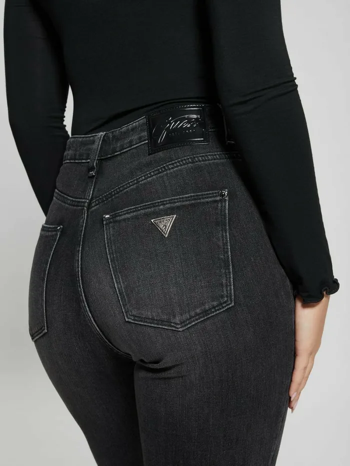 Women Jeans and Denim GUESS Eco Crystal RipandRepair Mom Jeans Authentic Net