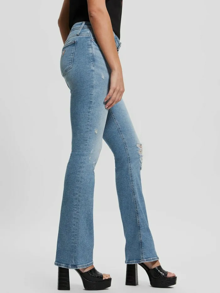 Women Jeans and Denim GUESS Eco Ryder LowRise Flare Jeans Cali Blues Women Jeans and Denim GUESS Eco Ryder LowRise Flare Jeans Cali Blues