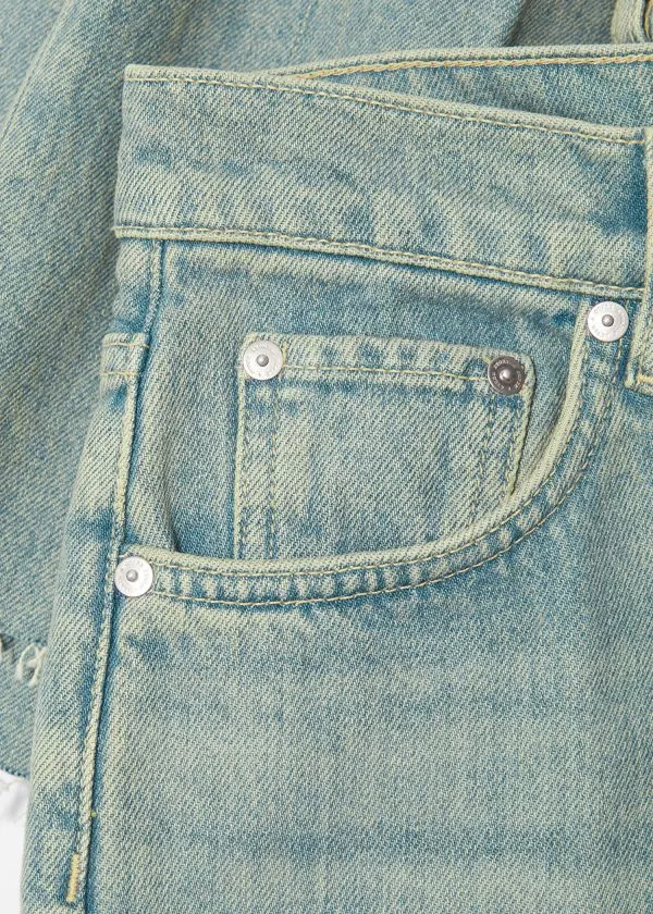 Women Jeans and Other Stories HighWaist StraightLeg Jeans Dusty Blue
