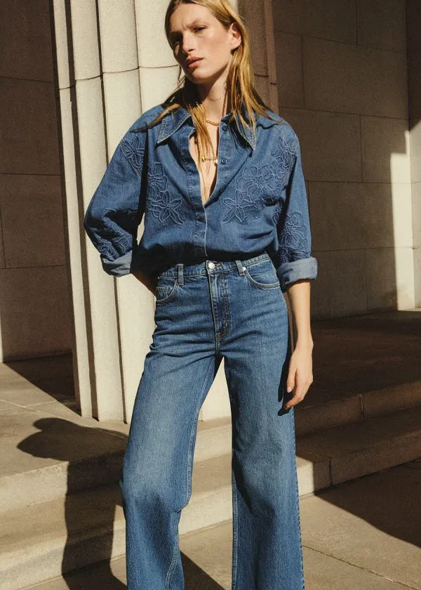 Women Jeans and Other Stories WideLeg Jeans Blue