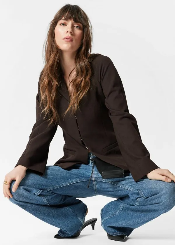 Women Jeans and Other Stories WideLeg Jeans Blue