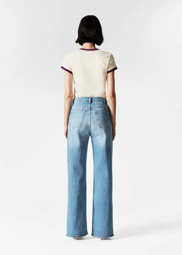Women Jeans and Other Stories WideLeg Jeans Light Blue