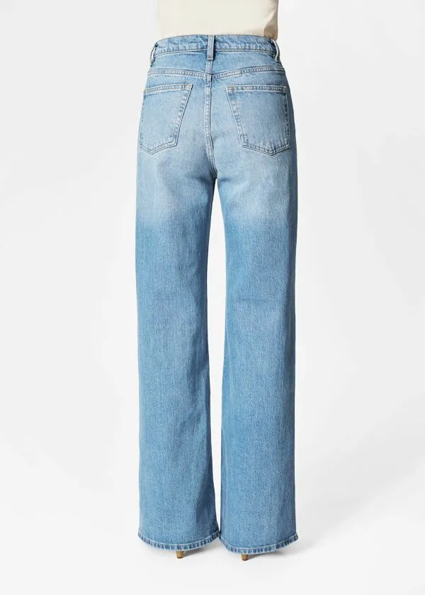 Women Jeans and Other Stories WideLeg Jeans Light Blue