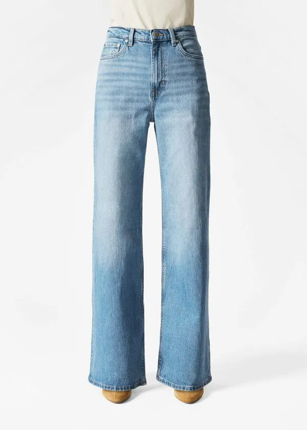 Women Jeans and Other Stories WideLeg Jeans Light Blue
