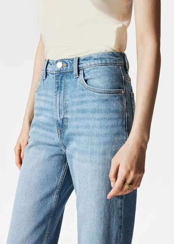 Women Jeans and Other Stories WideLeg Jeans Light Blue