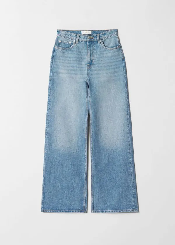 Women Jeans and Other Stories WideLeg Jeans Light Blue