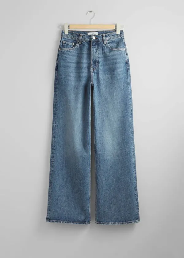 Women Jeans and Other Stories WideLeg Jeans New Blue