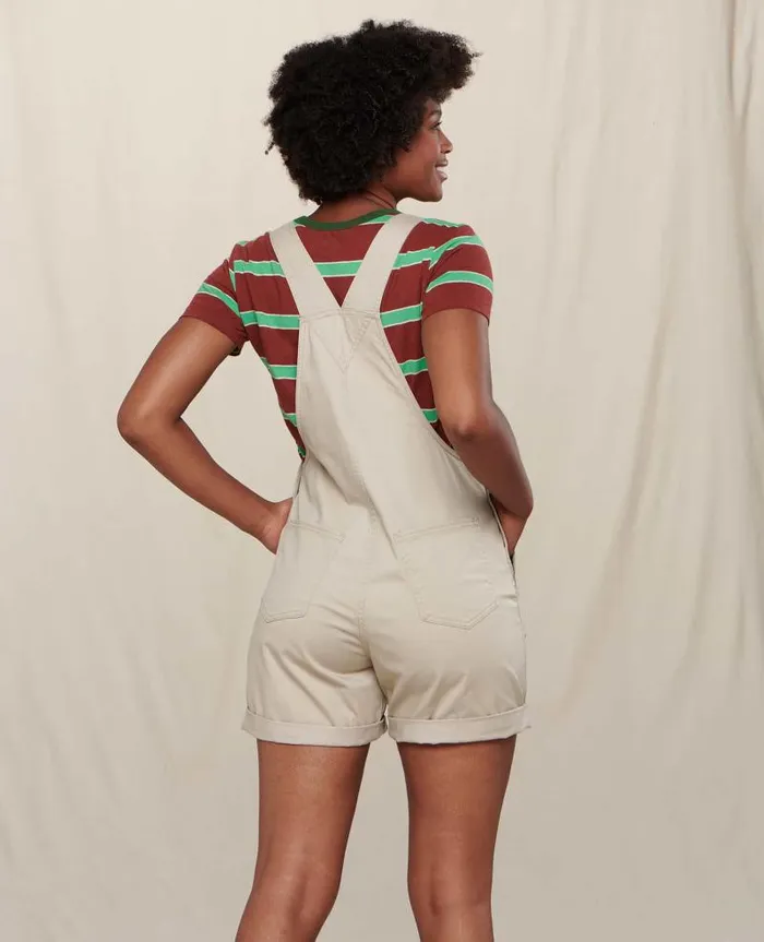 Women Jumpsuits and Overalls Toad and Co Cottonwood Shorteralls Twine