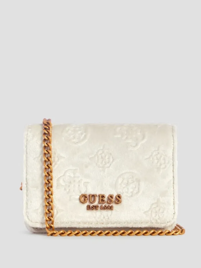 WomenKids Fynna Micro Mini Bag White Accessories GUESS