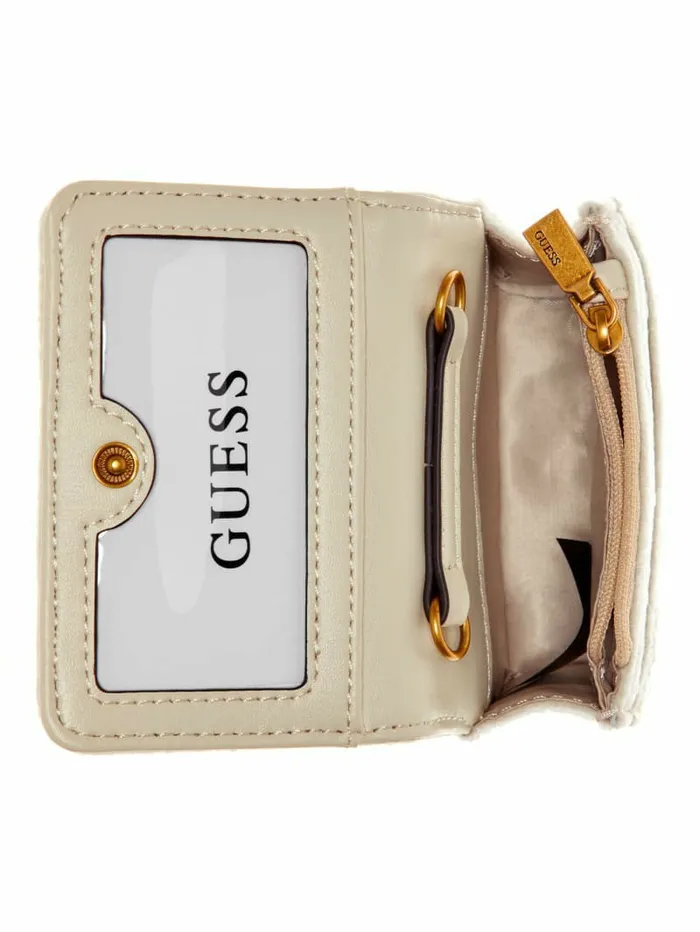 WomenKids Fynna Micro Mini Bag White Accessories GUESS WomenKids Fynna Micro Mini Bag White Accessories GUESS