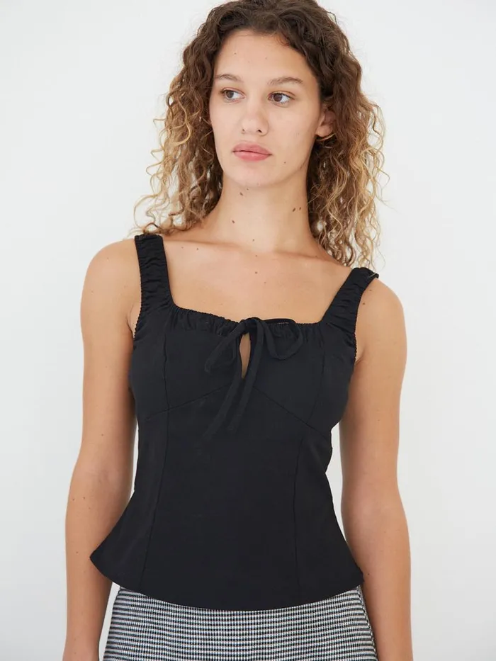 Women Kira Top Black Lisa Says Gah Sleeveless Tops