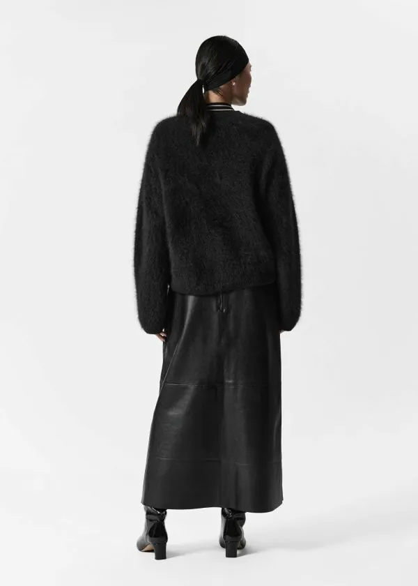Women Knitwear and Other Stories BrushedCashmere Jumper Black