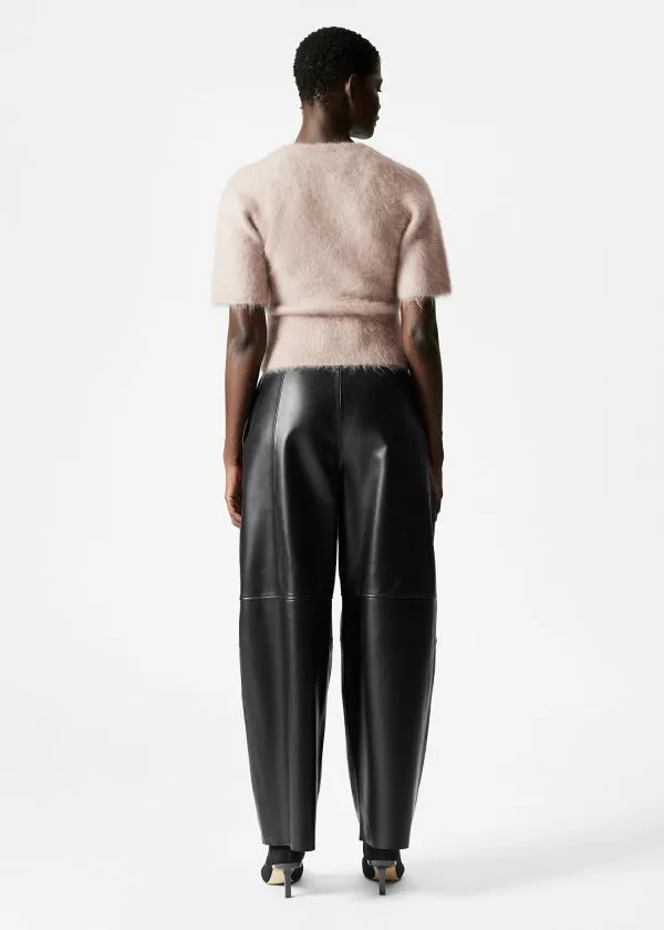 Women Knitwear and Other Stories BrushedKnit TShirt Mole