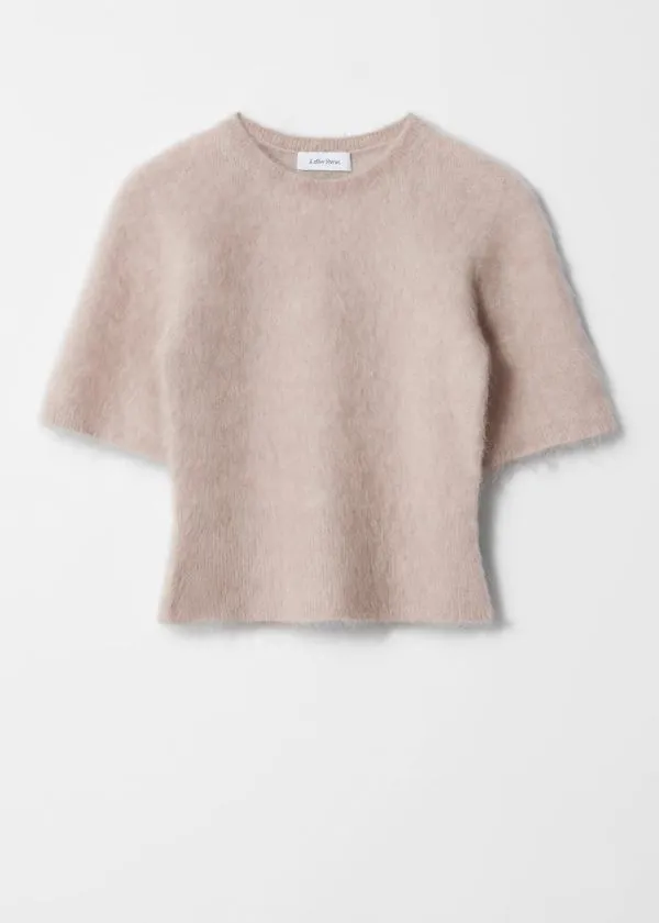 Women Knitwear and Other Stories BrushedKnit TShirt Mole