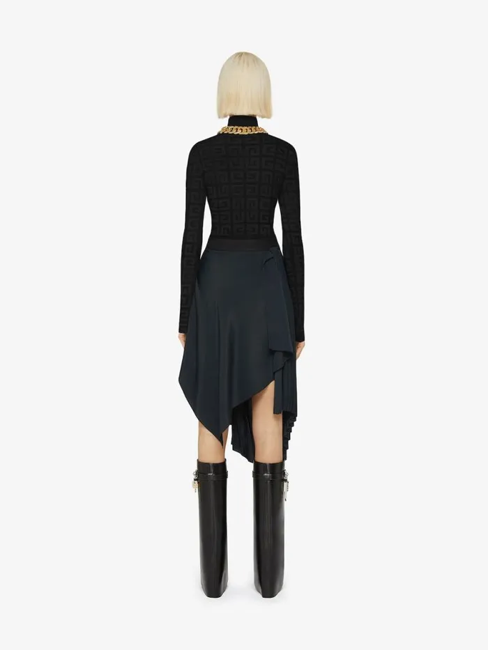 Women Knitwear Givenchy Sweater In 4G Jacquard Black