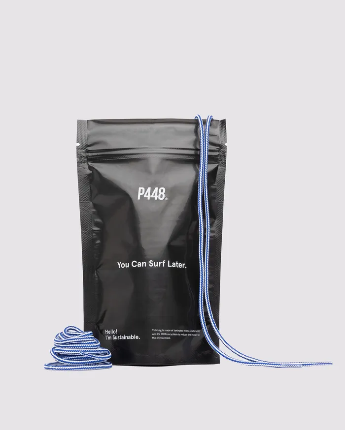 Women Laces P448 Shoelaces WhiteRoyal