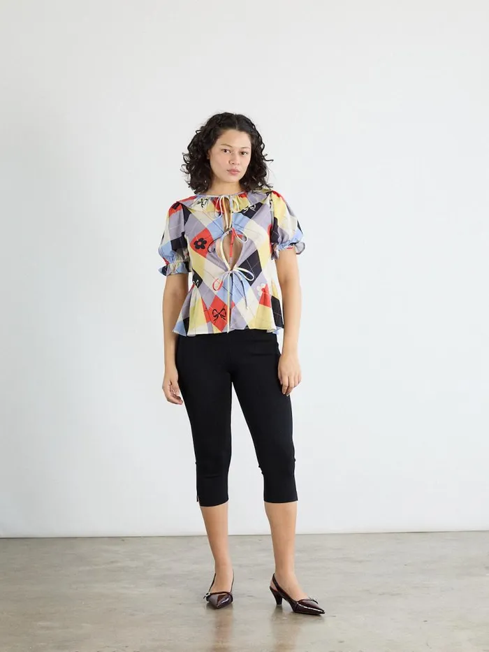 Women Leia Ruffle Blouse Cirque Argyle Lisa Says Gah Blouses
