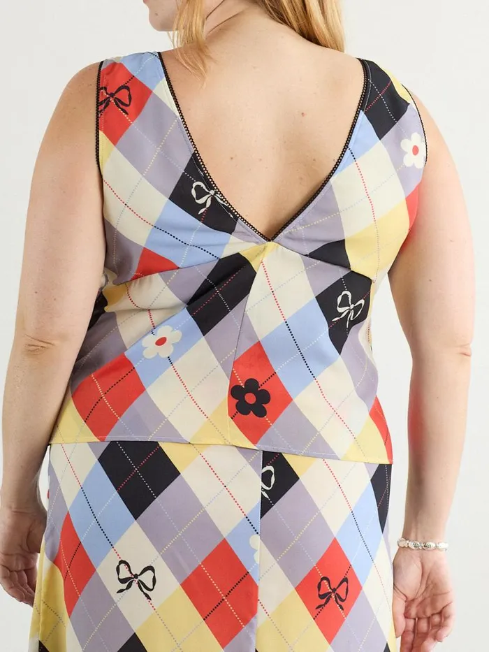 Women Lia Top Cirque Argyle Lisa Says Gah Blouses
