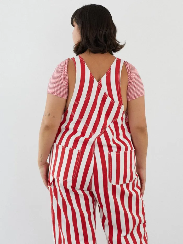 Women Lucy Overall Pomodoro Stripe Lisa Says Gah Denim