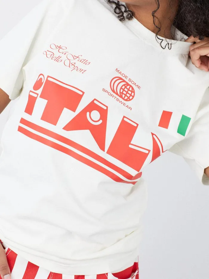Women Made Some Sportswear Tee Italy Lisa Says Gah Knit Tops
